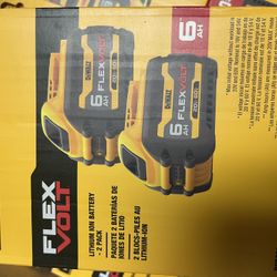 Dewalt Flex Vol 60v Battery’s 