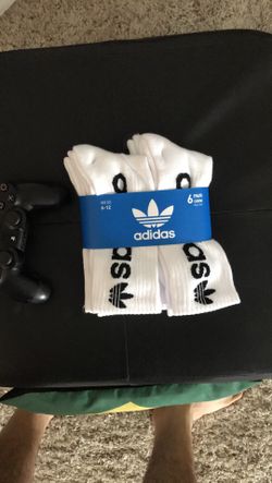 Adidas crew socks 6 pack