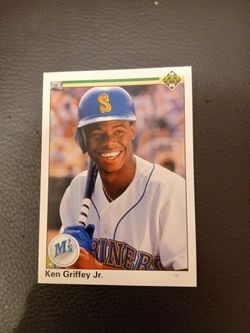 Very Rare 1990 Ken Griffey Jr Rookie Card With Multiple Errors
