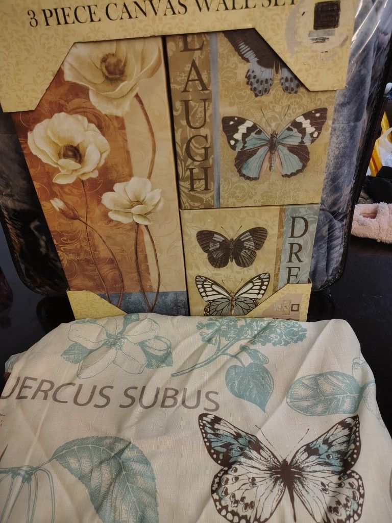 Cortina Y Cuadros Para Baño