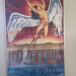 Led Zeppelin Framed Picture 