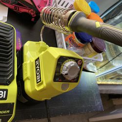 Ryobi One+ Sautering Iron With Batteries And Charger
