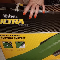 Wilson Ultra Blk Ultimate Putting System Golf Trainer