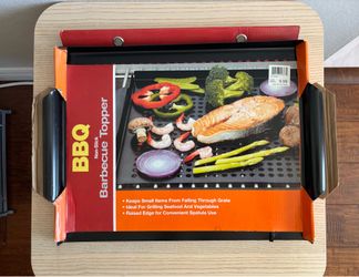New BBQ Non-Stick Grill Topper