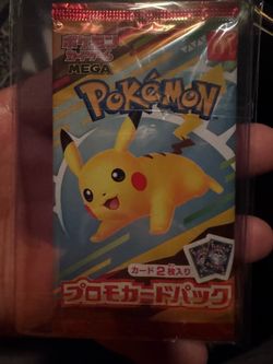 Japanese Pokémon MEGA Promo Card Pack
