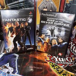 Fantastic Four & Rise of the Silver Surfer PS2 Games