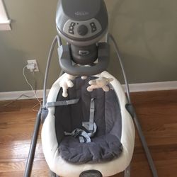 Graco electric baby swing