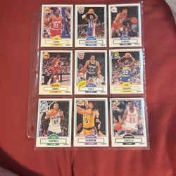 Great Price Vintage 1990-91 Fleer Basketball Card Lot # 1 Of 9 Cards Only $1 For All 