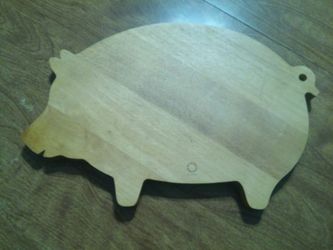 Rare Vintage Martha Stewart Pig Cutting Board