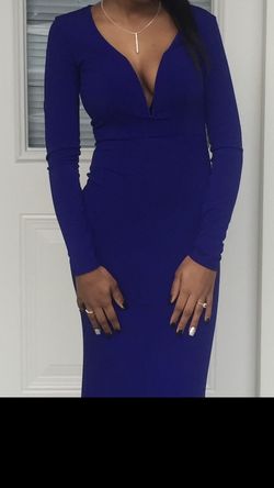 Royal blue formal dress Size Small