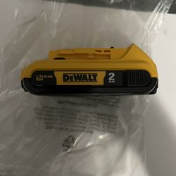 Brand New DEWALT 20V MAX 2.0Ah Lithium Battery (DCB201)