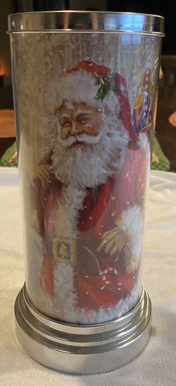 Holiday Lamp With 8 Changeable Inset Pictures 