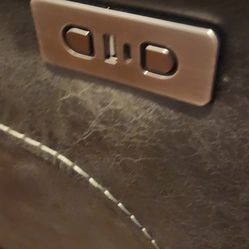 Chocolate power recliner