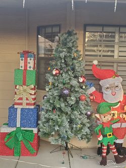 Multi Color Or Soft White Light 7ft Christmas 