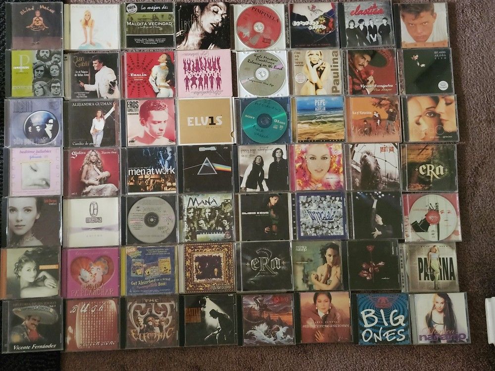 Assorted CDs‐ 5 each // Cash only
