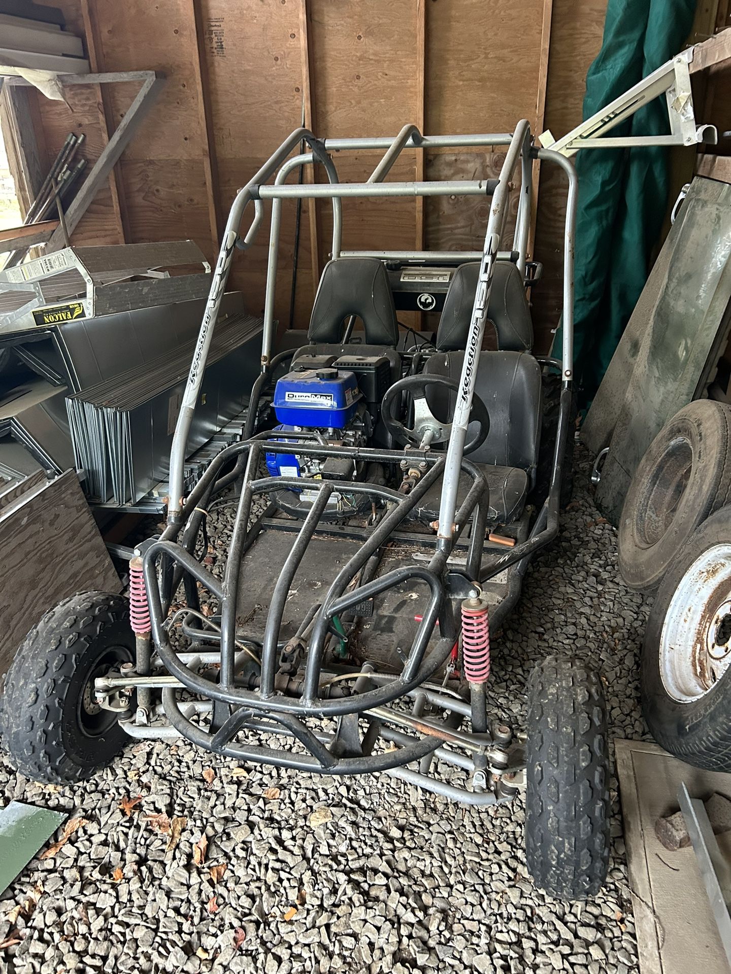 GO-Cart // 150 Reaction RC, Brand New 18hp Motor
