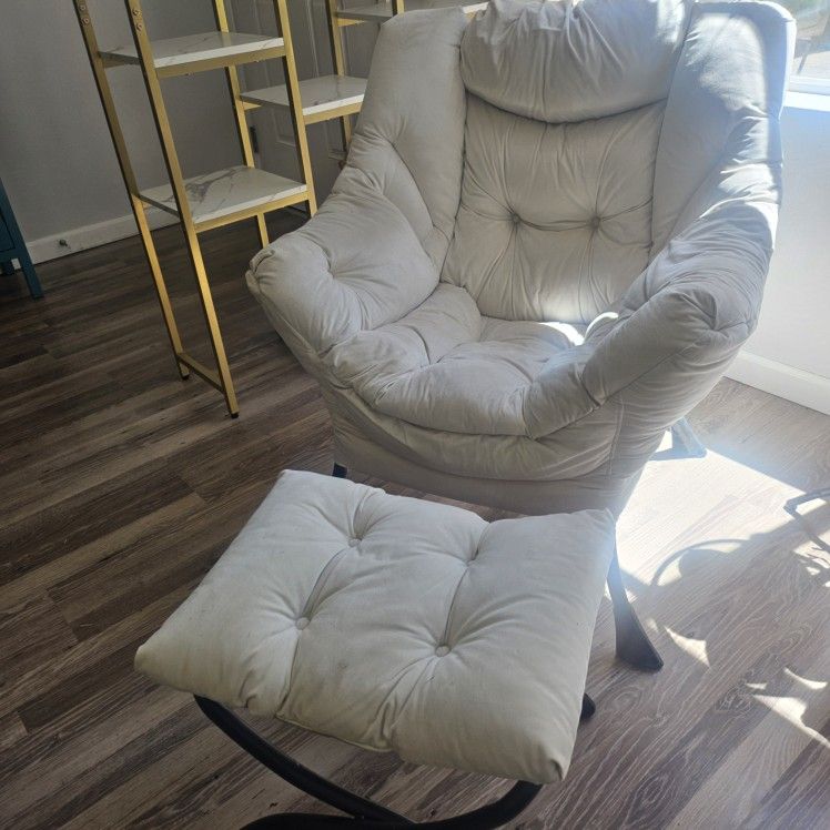 Chair And Ottoman