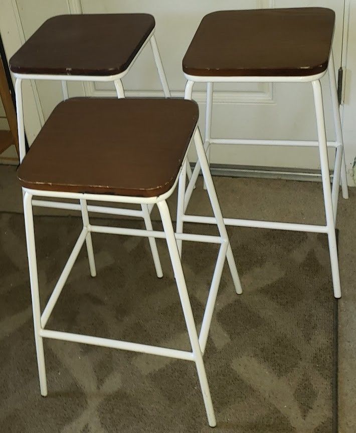 Counter/Bar Metal/Wood Stools