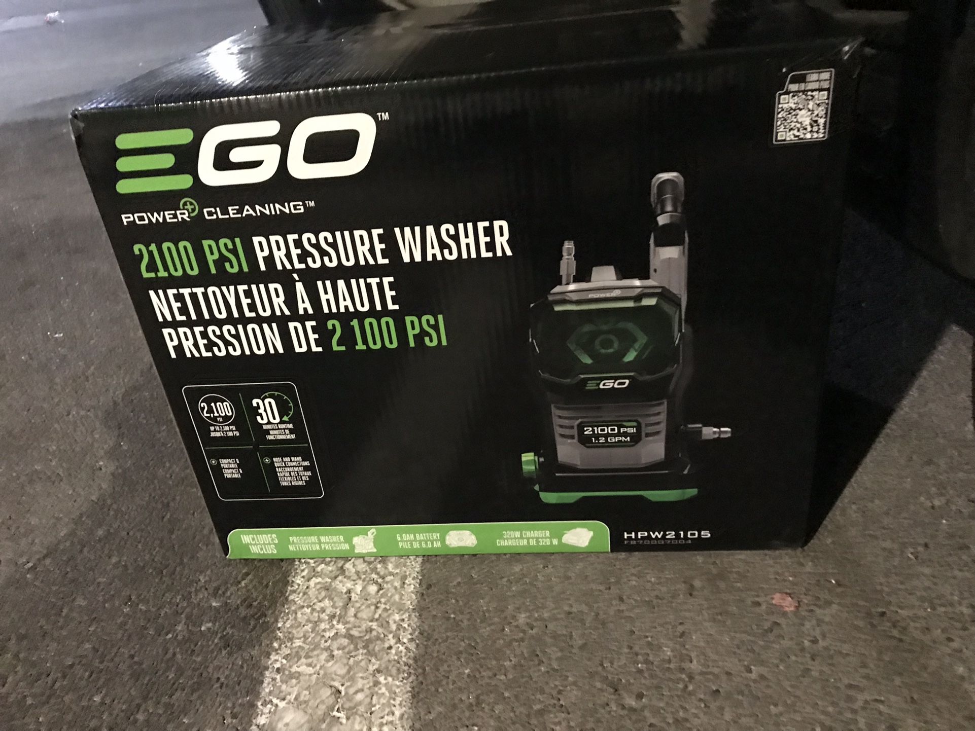 EGO Pressure Washer