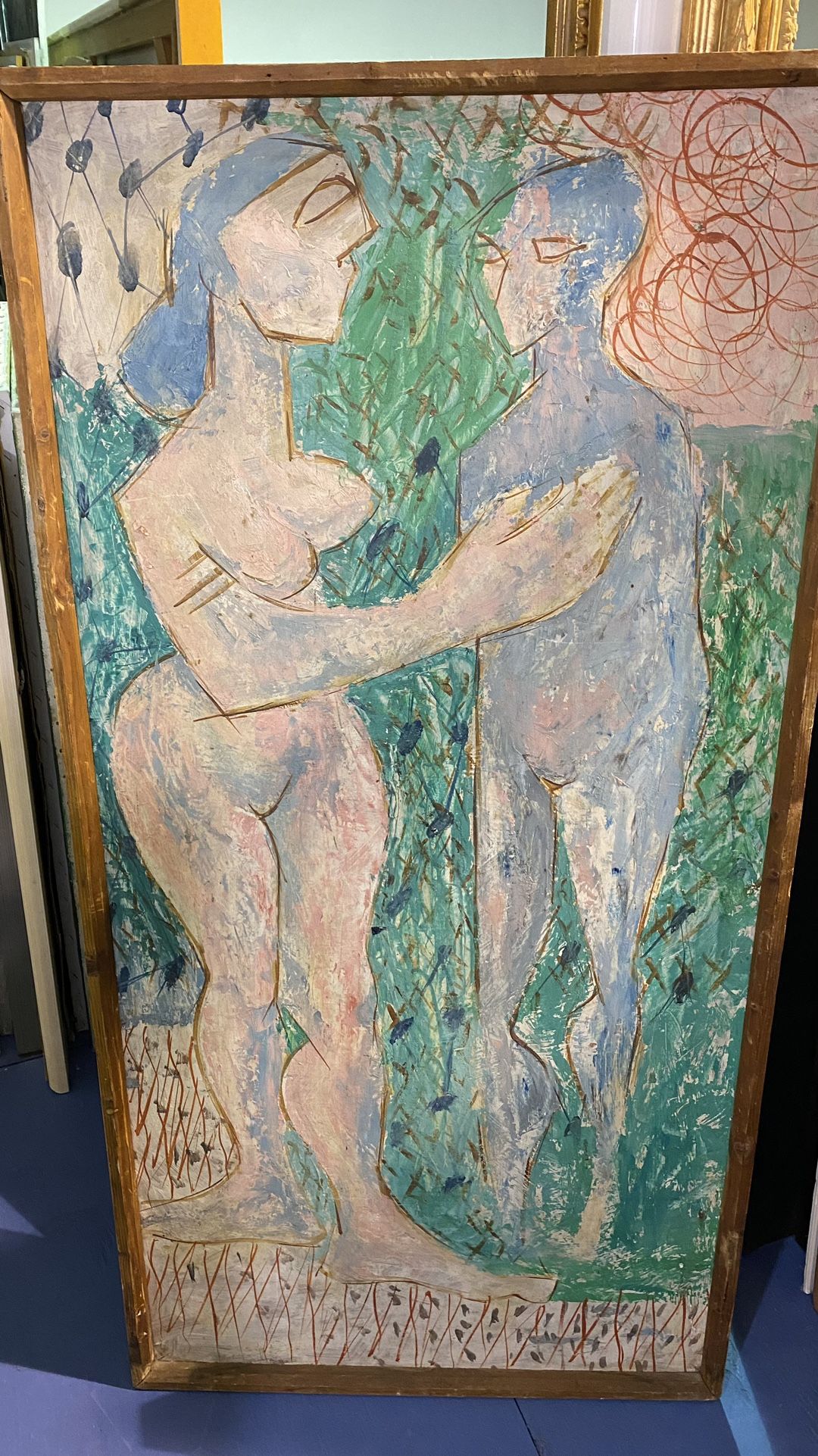 $750.00 FOLK ART LOVERS 1970s KEY WEST BOARD