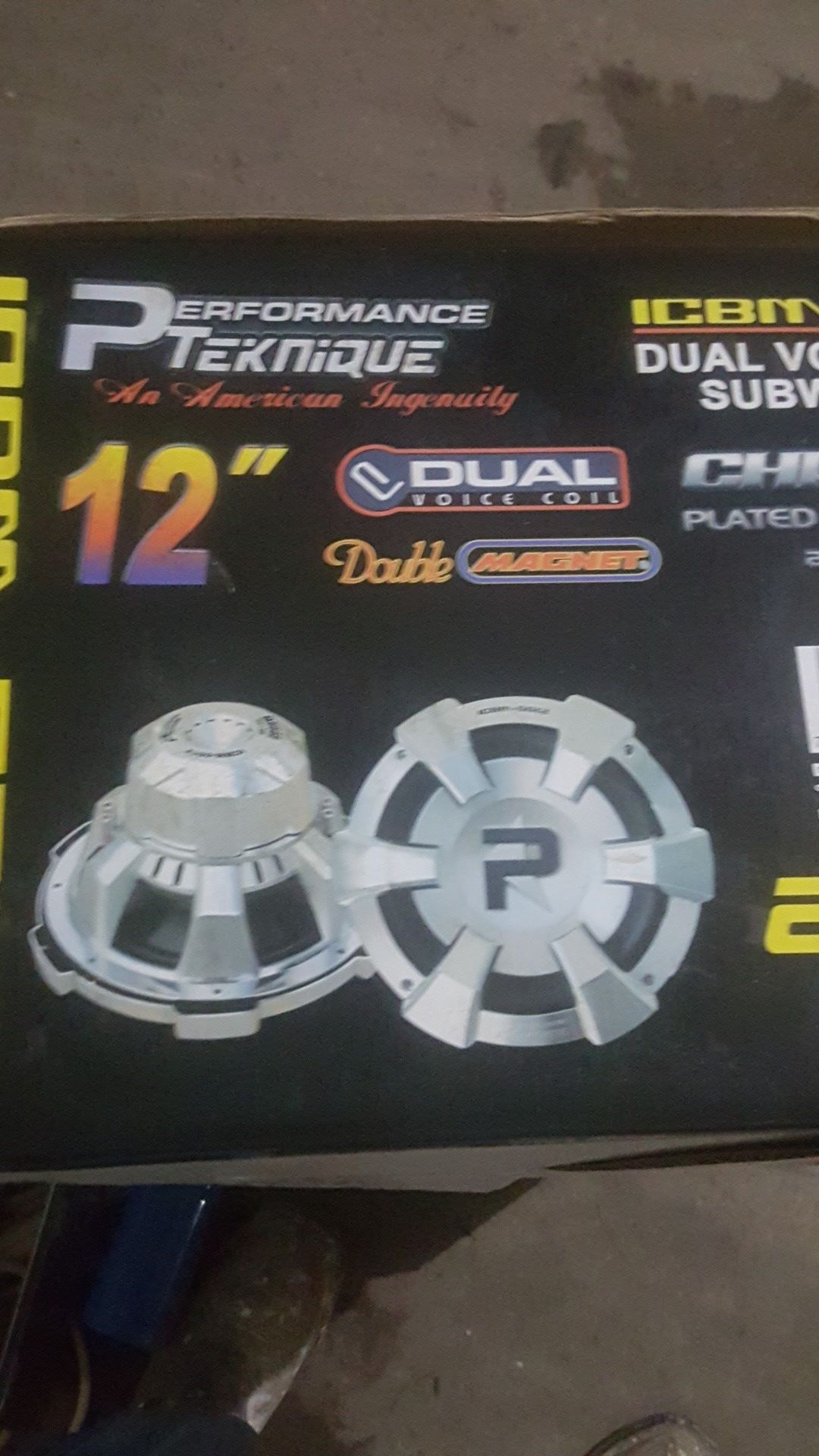 Icbm.5512 performance teknique speaker