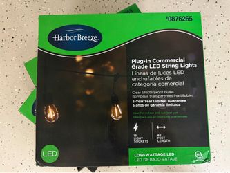 Harbor Breeze Plug-In Commercial Grade LED String Lights