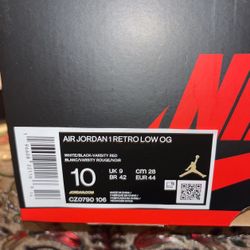 Air Jordan 1 Retro Low Og