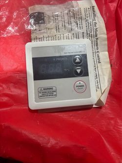 Rheem UMC-117 RTG-20006DW Tankless Water Heater Main Remote Control