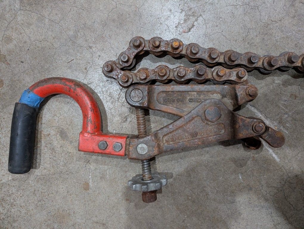 Ridgid 226 1-1/2"-6" Soil Pipe Cutter