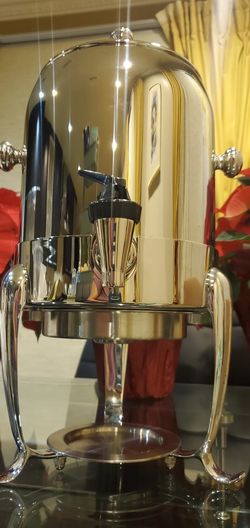 All Clad Brand New Stainless Steel Urn Serving Coffe Capacity 1.5 Galls