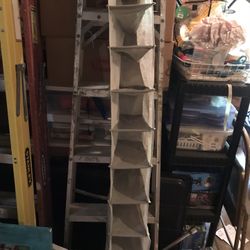 hanging shoe organizer, (read Description)
