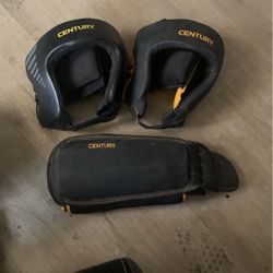 MMA Headset And Leg Pads 