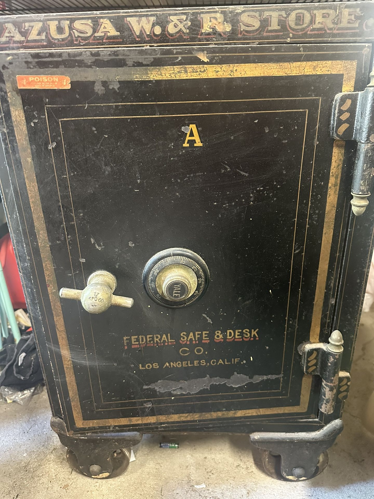Working Antique Safe