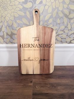 Engraved cutting boards
