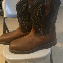 Size 14 RigTek Wide Square Toe Waterproof Composite Toe Work Boot