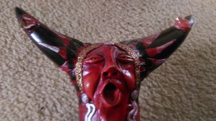 Interesting art Native American incense burner