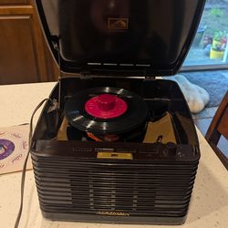 1950s Vintage RCA Portable Record Player