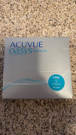Acuvue Oasys 1-Day HydraLuxe Contact Lenses 90 Pack
