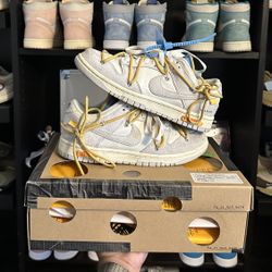 Off-White Nike Dunk Low Lot 34 