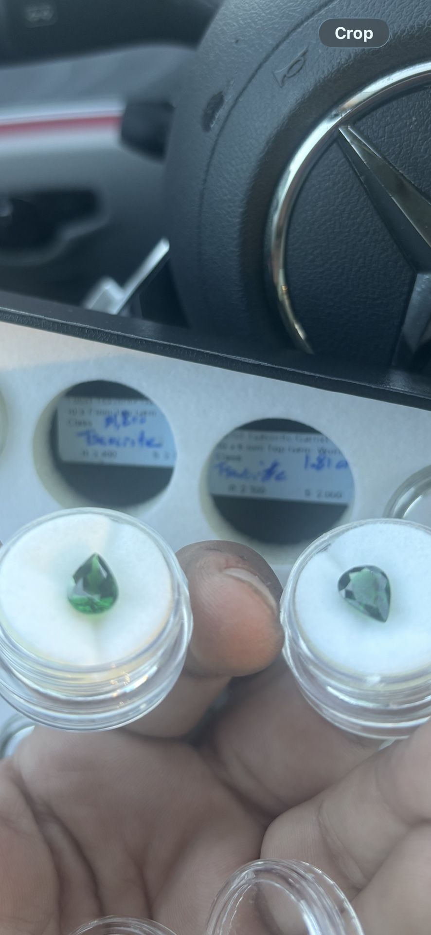 Natural 1.81 Ct Tsavorite Garnet Pear Shaped