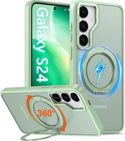 Samsung Galaxy S24 Case Translucent 360° Spin