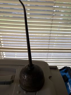 Large antique oil can