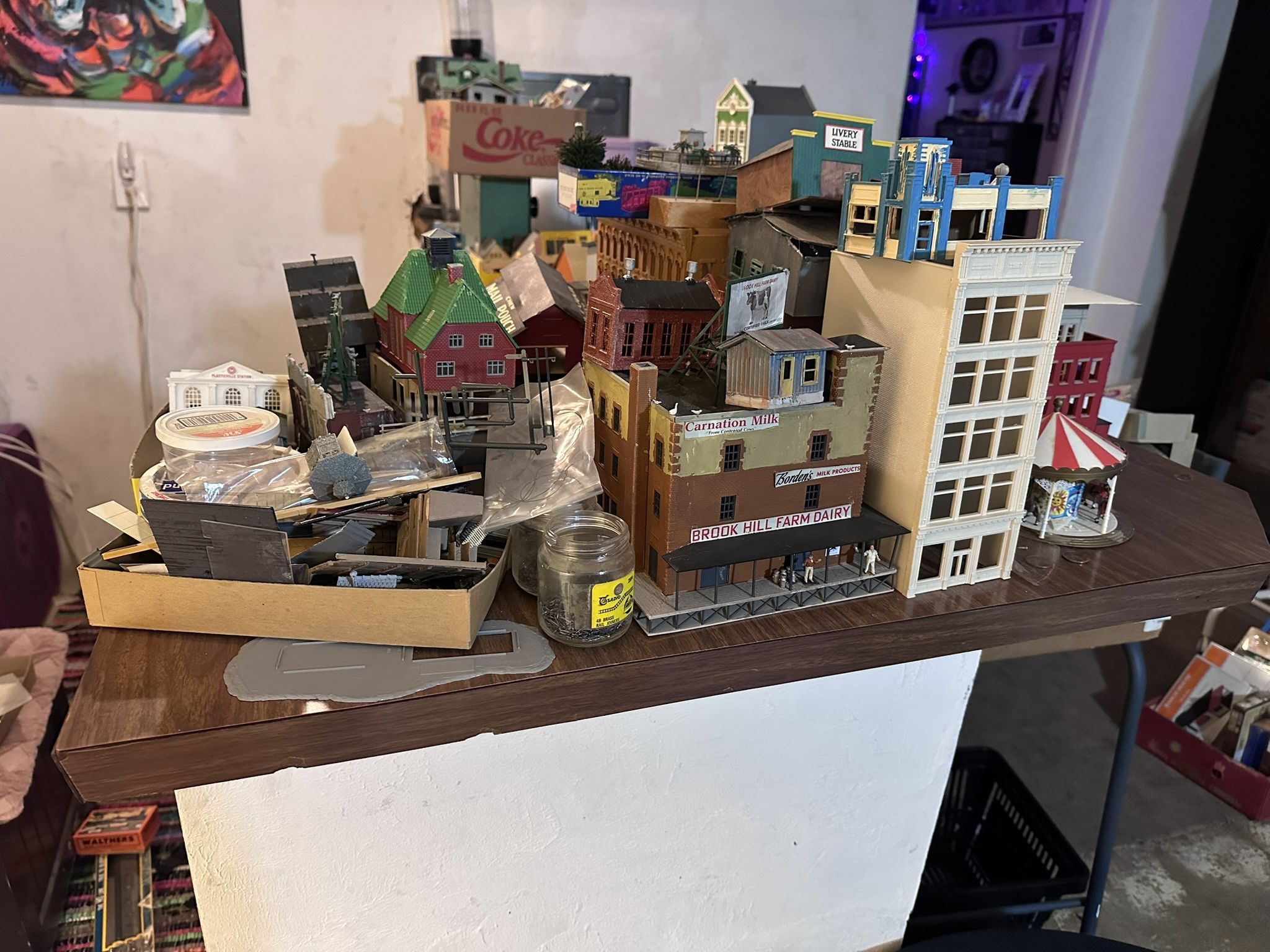 Model Train Buildings 