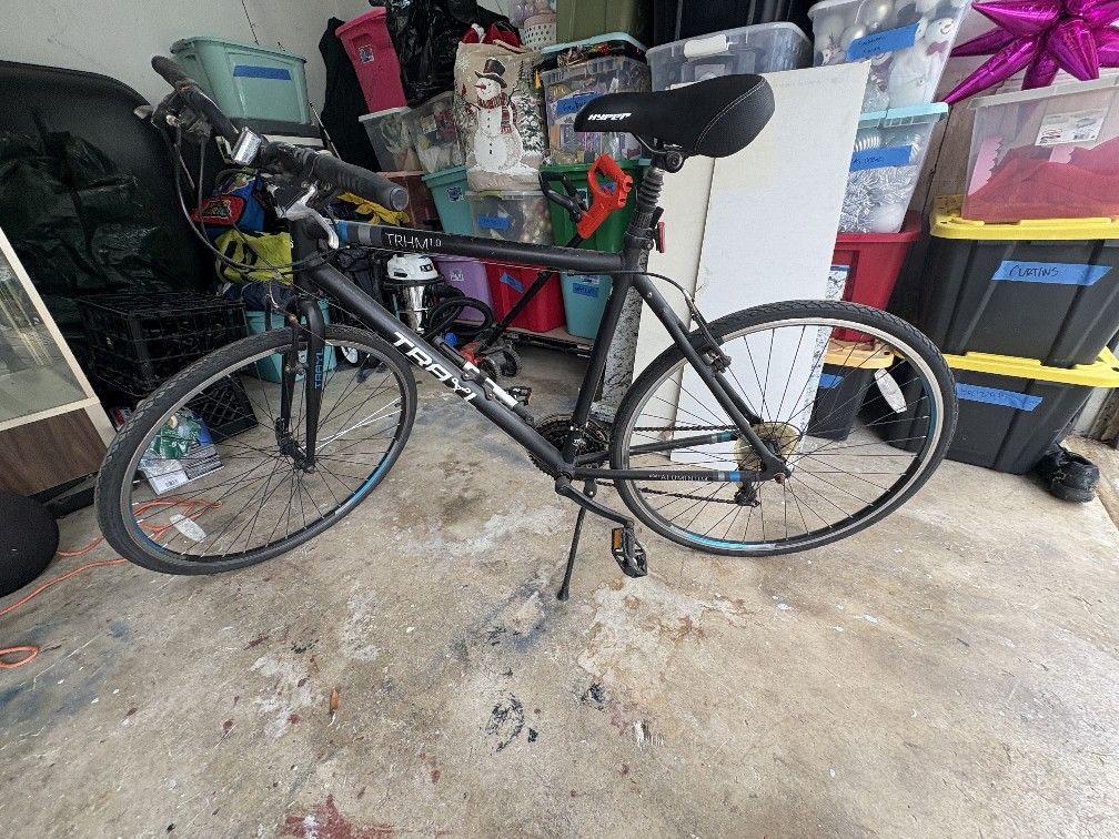 Bicycle And Rack