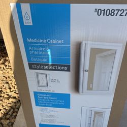 Medicine Cabinet-New