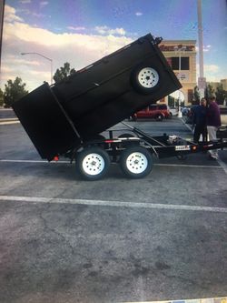 8x10x4 ta dump trailer
