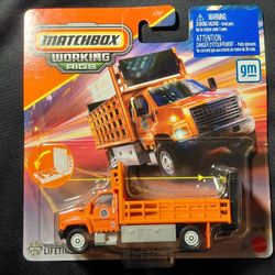 Matchbox - Working Rigs - GMC 3500 Attenuator Truck