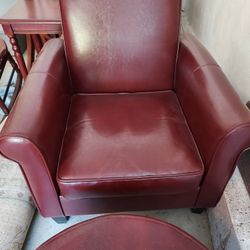 Leather chair 