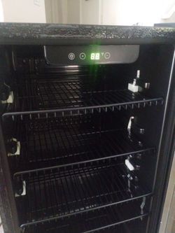 17-in beverage refrigerator