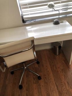 White Computer Desk